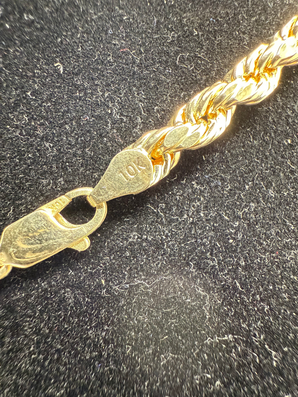 10K Gold Mexican Pesos + 5mm Hollow Rope Set