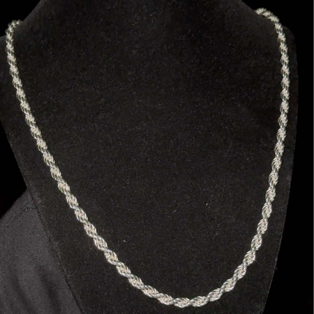 5.0mm Rope Chain – 925 Sterling Silver