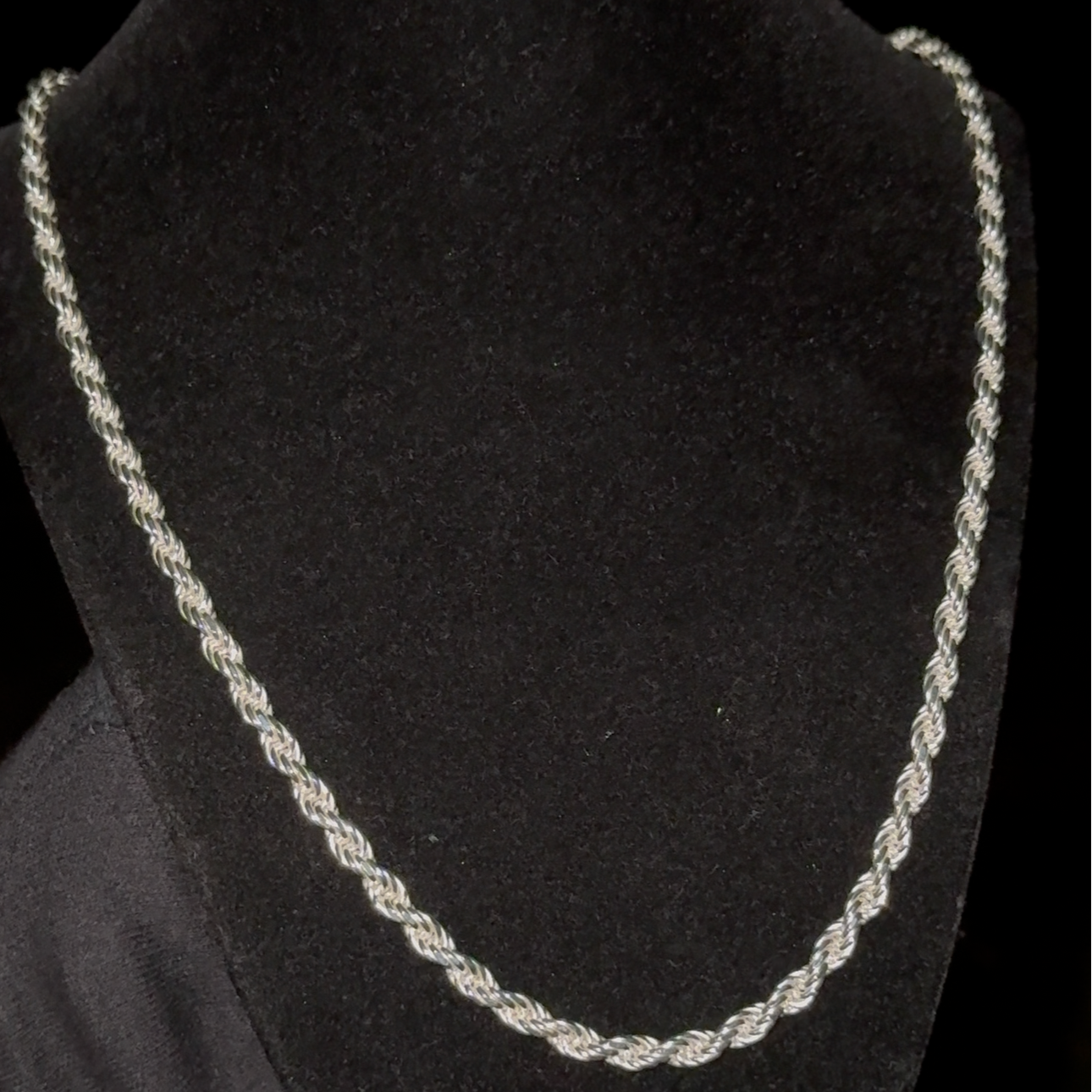 5.0mm Rope Chain – 925 Sterling Silver