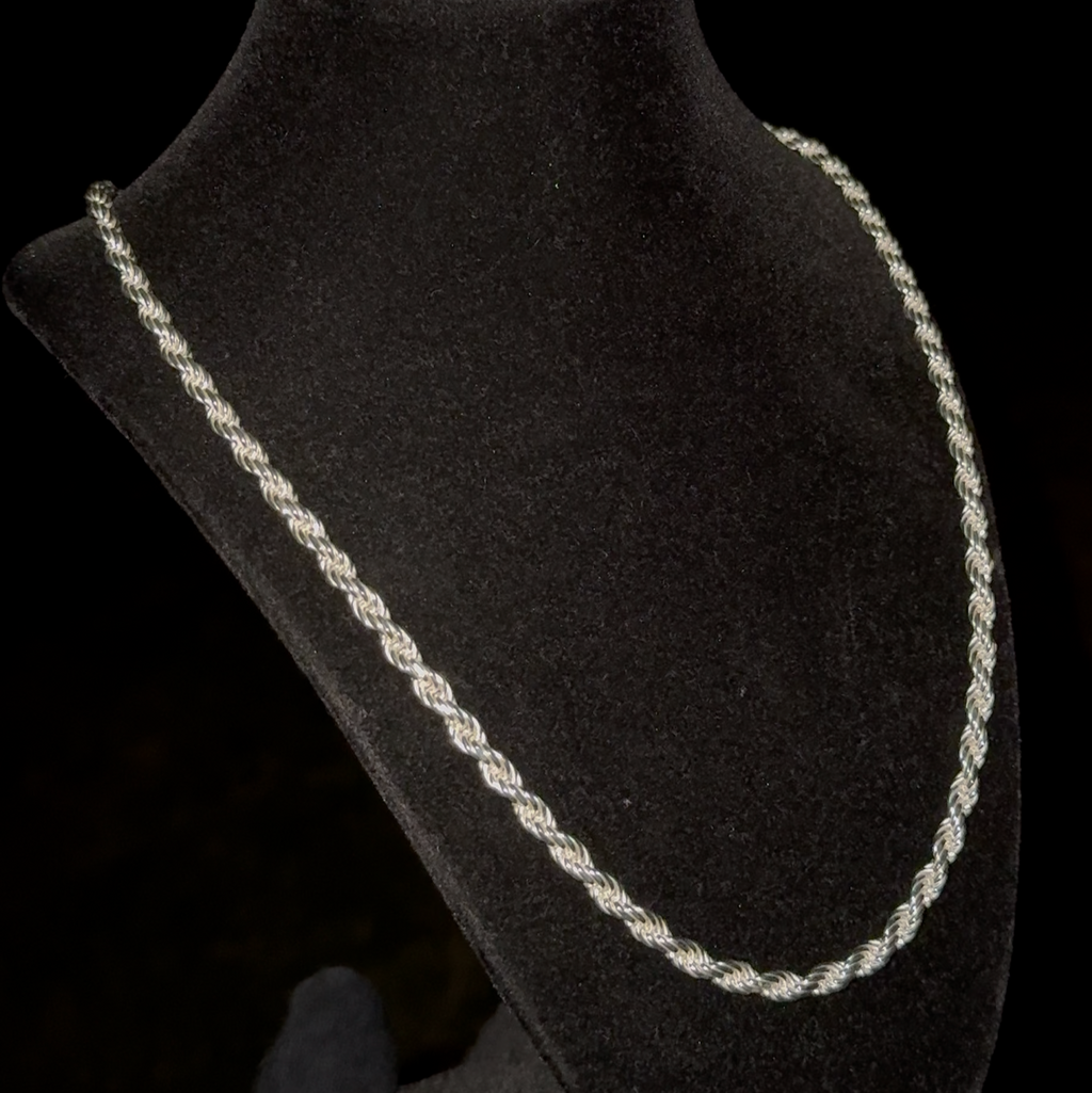 5.0mm Rope Chain – 925 Sterling Silver