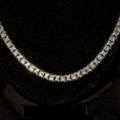 4.8mm Dollar Cuban Chain – 925 Sterling Silver - 24 inches