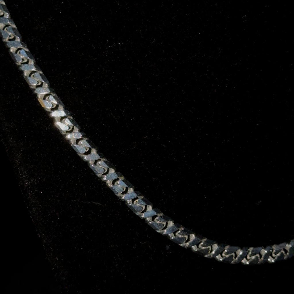 4.8mm Dollar Cuban Chain – 925 Sterling Silver - 24 inches