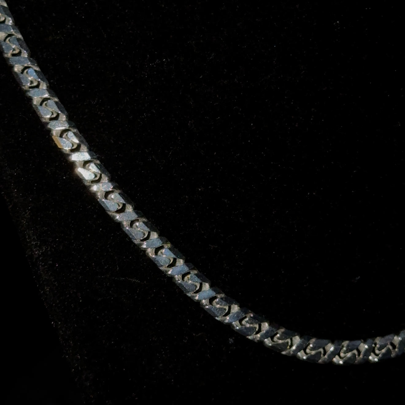 4.8mm Dollar Cuban Chain – 925 Sterling Silver - 24 inches