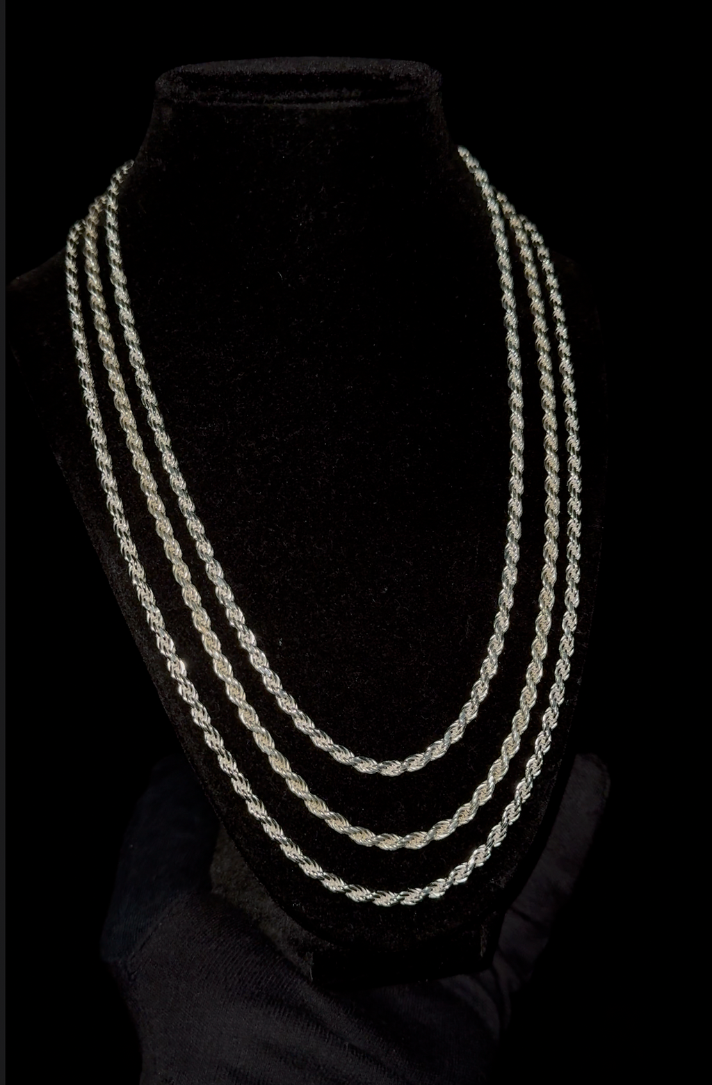 4.0mm Rope Chain – 925 Sterling Silver