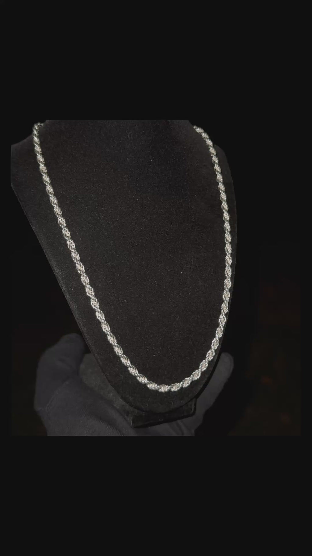 5.0mm Rope Chain – 925 Sterling Silver